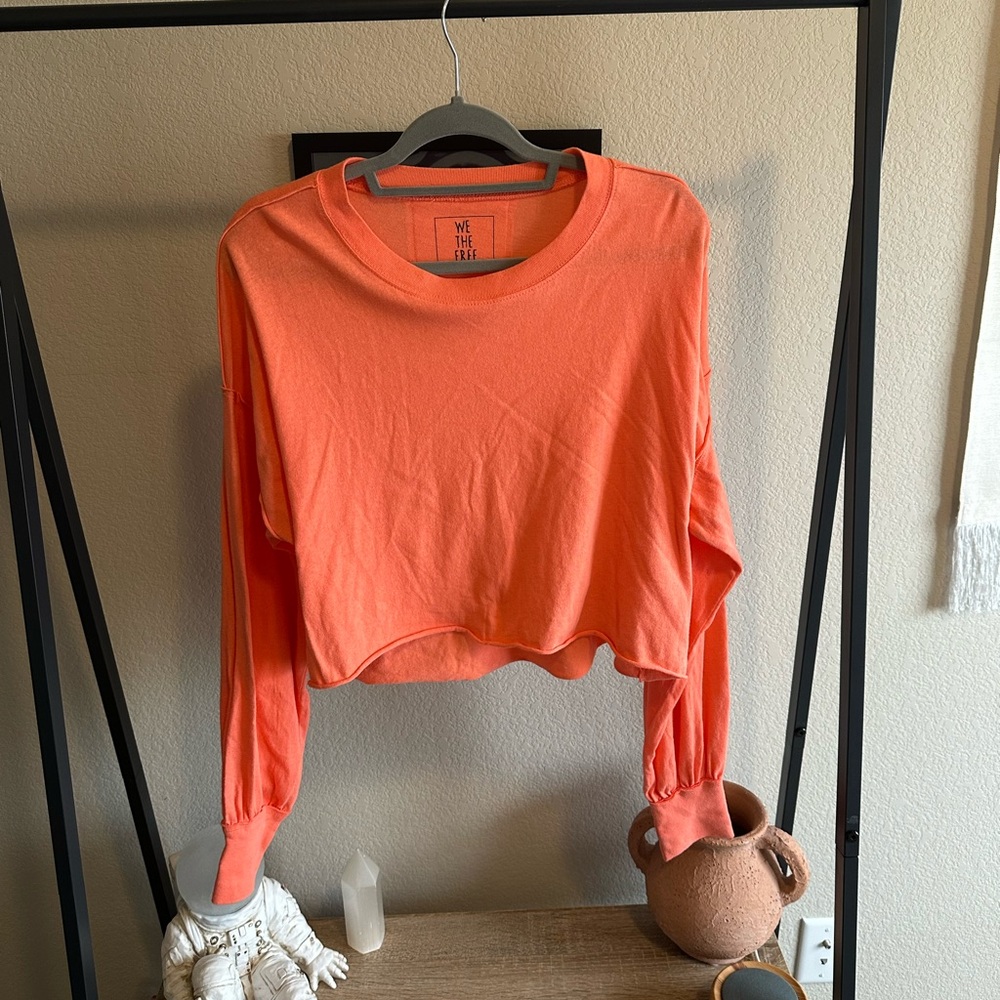 We The Free Vibrant Pink Top